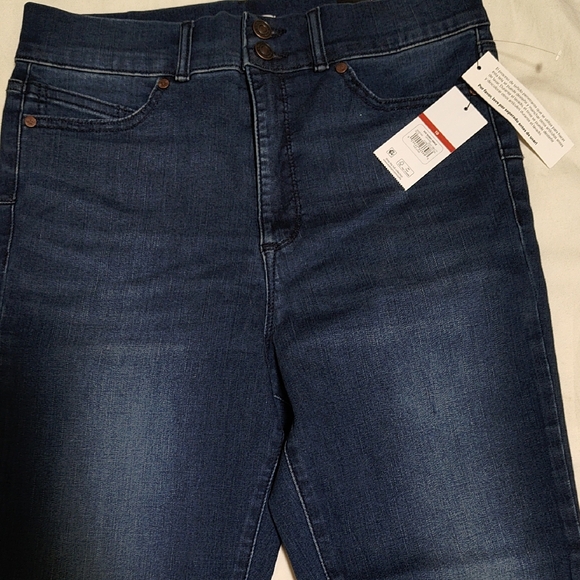 Sofia by Sofia Vergara Dark Blue Skinny Jeans - Picture 2 of 7